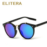 ELITERA Sunglasses Women Vintage Retro Round Sun Glasses Female Brand Designer Sunglass Unisex New Lentes De Sol Masculino
