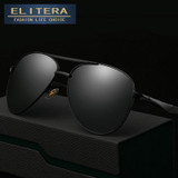 ELITERA Sunglasses Men Polarized Driving Sun Glasses Mens Sunglasses Brand Designer Fashion Oculos De Sol Masculino