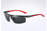 ELITERA Brand Men's Polarized Sunglasses Rimless Rectangle Driving Mirror Sport Mens Sun Glasses For Men E8530