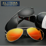 ELITERA Aluminum Magnesium Polarized Sunglasses Men Coating Mirror Driving Sun Glasses oculos Eyewear Accessories gafas de sol