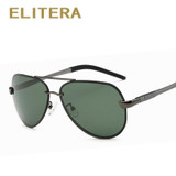ELITERA Aluminum Magnesium Alloy Sunglasses Men Polarized Eyewear Accessories Sun Glasses For Men UV400 E6107