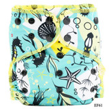 Elinfant OS Velour night AIO baby diaper reusable heavy wetter hybrid AI2 waterproof bamboo washable baby aio cloth diaper