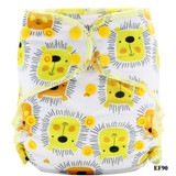 Elinfant OS Velour night AIO baby diaper reusable heavy wetter hybrid AI2 waterproof bamboo washable baby aio cloth diaper