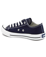 Elite Canvas Sneakers - Navy
