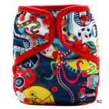 Elinfant owl cartoon pattern baby&amp;child cloth diaper cover pul waterproof adjustable resuable fit 3-15kg 0-2years SGS #ES009#