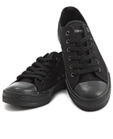 Elite Canvas Sneakers - Black