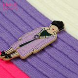 ELF SACK Women Winter Sweater Stripe Multicolour Pullovers Loose Flare Sleeve Sweet Girl's Tops Elegant Womens All-mach Sweaters