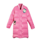 Elf SACK winter p female 2016 embroidery applique stand collar down coat female long design