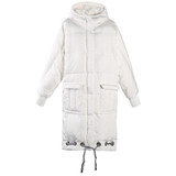 Elf SACK w 2016 loose vintage doodle with a hood down coat female long design