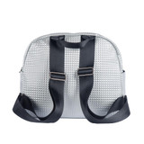 Eleindole Women Multifunctional Carriage Bags 18L Baby Care Bag Materniry Silver Female Fashion Backpacks with Stroller Straps