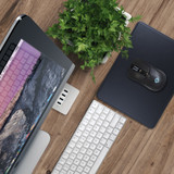 Eco-Leather Mousepad with Base Stitched Edges