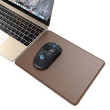 Eco-Leather Mousepad with Base Stitched Edges