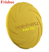 Eco-friendly Pet Product Natural Rubber Material Pet Dog Toy Frisbee Dog Training