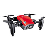 EBOYU S9HW Mini Foldable RC Quadcopter Drone WiFi FPV 0.3MP Camera w/ Altitude Hold RC Mini Quadcopter Selfie Pocket Drone RTF