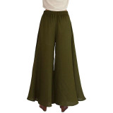 Ebizza Elegant Solid Cotton Wide Leg Pants Women Pants Casual Pants Fashion High Waist Loose Ladies For Wholesale Trousers Ebizza Elegant Solid Cotton Wide Leg Pants Women Pants Casual Pants Fashion High Waist Loose Ladies For Wholesale Trousers