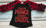 Easter baby girls love leopard three quarter cotton boutique cute top T-shirt raglans clothing ruffles little miss print prince