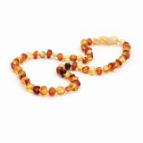 EAST WORLD New Design Amber Bracelet/Necklace Baltic Natural Amber Baby Jewelry for Boy Girls Infant Teething Gifts Suppliers