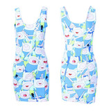 EAST KNITTING 2017 New Summer Women Dress Celeb Bodycon Dress Splash Floral Print Sleeveless Midi Dresses Ladies Casual Vestidos