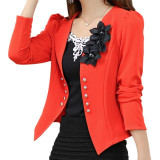 EAS blazer female slim outerwear blazer elegant spring autumn outerwear coat women ladies jacket clothes