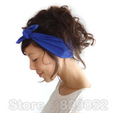 Ear Elastic Headband for Woman Girl Knot Bandage Hairband Turban Headbands Headwrap Bandana Headwear Hair Accessories Outdoor