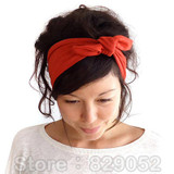 Ear Elastic Headband for Woman Girl Knot Bandage Hairband Turban Headbands Headwrap Bandana Headwear Hair Accessories Outdoor