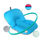 Non-Slip Baby Bathing Mat Foldable Newborn Baby Security Bath Seat bath tub/bed/pad/chair/shelf baby shower nets^