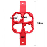 Non Stick Flippin' Fantastic Pancake Pan Flip Perfect Breakfast Maker Eggs Omelette Flipjack Tools 4 Grids Pancake Maker
