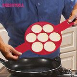 Non Stick Flippin' Fantastic Nonstick Pancake Maker Egg Ring Maker Kitchen Perfect Pancakes Easy Flip Breakfast Omelette Tools
