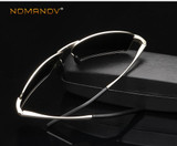 NOMANOV BRAND Custom Made Nearsighted Minus Prescription Polarized Sunglasses Men Al Mg Alloy Shield  -1 -1.5 -1.75 To -6