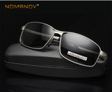 NOMANOV BRAND Custom Made Nearsighted Minus Prescription Polarized Sunglasses Men Al Mg Alloy Shield  -1 -1.5 -1.75 To -6
