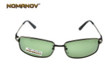 NOMANOV BRAND Brown Polarized  sunglasses rectangular II Driver's TAC enhanced polaroid polarised UV 400 men women sunglasses