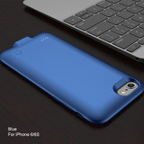 NOHON Wireless Power Bank Charger Battery Case For iPhone 6 6S Plus 6Plus 2500mAh External Portable Backup Battery Case Cover