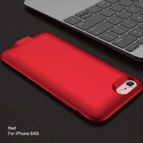 NOHON Wireless Power Bank Charger Battery Case For iPhone 6 6S Plus 6Plus 2500mAh External Portable Backup Battery Case Cover