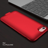 NOHON Wireless Power Bank Charger Battery Case For iPhone 6 6S Plus 6Plus 2500mAh External Portable Backup Battery Case Cover