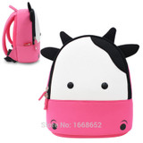 NOHOO 3D Cow Kids Baby Bags Waterproof Kindergarten School Bags For Girls Cute Cartoon School Bags New Arrival -35