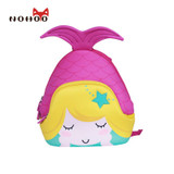 NOHOO Butterfly Waterproof Children School Bags Mermaid Animals School Backpacks Teenage Girls Large Capacity Baby Backpack