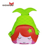 NOHOO Butterfly Waterproof Children School Bags Mermaid Animals School Backpacks Teenage Girls Large Capacity Baby Backpack