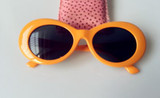 NIRVANA Kurt Cobain Classic Retro Mens Sunglasses Brand Designer Plastic Frame Oval Sun Glasses for Men Vintage Eyewear