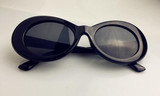 NIRVANA Kurt Cobain Classic Retro Mens Sunglasses Brand Designer Plastic Frame Oval Sun Glasses for Men Vintage Eyewear