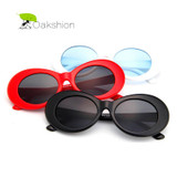 NIRVANA Kurt Cobain Classic Retro Mens Sunglasses Brand Designer Plastic Frame Oval Sun Glasses for Men Vintage Eyewear