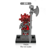 Ninjagoes legoingly Figure PG8077 Garmadon Shark Army Great White Puffer Lantern fish Lead Crab Jerry Hamer Building Blocks Toys