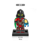 Ninjagoes legoingly Figure PG8077 Garmadon Shark Army Great White Puffer Lantern fish Lead Crab Jerry Hamer Building Blocks Toys