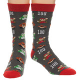 Nintendo Super Mario All Over Print Crew Socks
