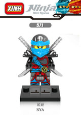 NINJAGO Lloyd Nya Krux Kai Samurai X The Wei Snake Wu Vermin Building Bricks Single Sale Toys Compatible With Lego Figure Blocks