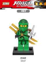 NINJAGO Lloyd Nya Krux Kai Samurai X The Wei Snake Wu Vermin Building Bricks Single Sale Toys Compatible With Lego Figure Blocks