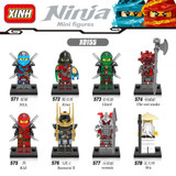 NINJAGO Lloyd Nya Krux Kai Samurai X The Wei Snake Wu Vermin Building Bricks Single Sale Toys Compatible With Lego Figure Blocks