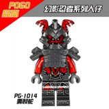 Ninjago Buffmillion Vermin Slackjaw Rivett Tannin Ash Neuro Snake Building Bricks Toys Compatible With Lego Block Figure