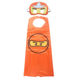 Ninja Ninjago Superhero Spiderman Batman Capes Mask Character For Kids Birthday Party Clothing Halloween cosplay Costumes 2-10Y