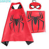 Ninja Ninjago Superhero Spiderman Batman Capes Mask Character For Kids Birthday Party Clothing Halloween cosplay Costumes 2-10Y
