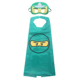 Ninja Ninjago Superhero Spiderman Batman Capes Mask Character For Kids Birthday Party Clothing Halloween cosplay Costumes 2-10Y